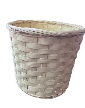 Small 7 Inch Wicker Round Basket Home Decor The John Henry Company